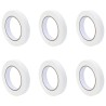 Rubans de masquage pour peintre 6 pcs Blanc 19mm x 50m Papier 514504514504