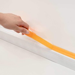 Rubans de masquage pour peintre 24 pcs Jaune 38mm x 50m Papier 514511514511