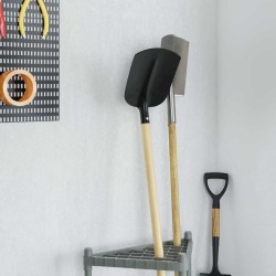 Tête de pelle 4 pcs Noir 34,5 x 24 cm Acier enduit de poudre 514527514527