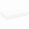 Coussin de sommeil Uni Blanc 80 x 40 x 12,5 cm 514544514544