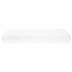 Coussin de sommeil Uni Blanc 70 x 36 x 7 cm 514546514546