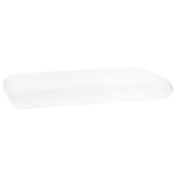 Coussin de sommeil Uni Blanc 70 x 36 x 8,5 cm 514547514547
