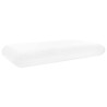 Coussin de sommeil Uni Blanc 74 x 39 x 13 cm 514552514552