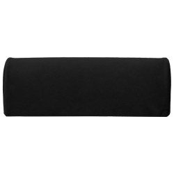 Coussin de repose-pieds Uni Noir 42 x 18 x 13 cm Mousse PU 514562514562