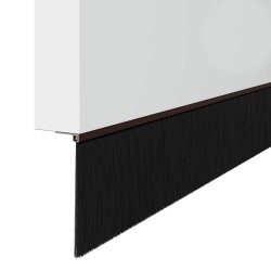 Brosses d'étanchéité pour porte à visser 12 pcs Marron 100 cm 514566514566