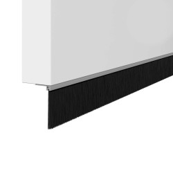 Brosses d'étanchéité pour porte à visser 2 pcs Argent 100 cm 514570514570