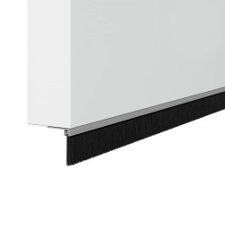 Brosses d'étanchéité pour porte à visser 2 pcs Argent 100 cm 514571514571