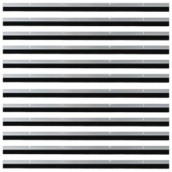 Brosses d'étanchéité pour porte à visser 12 pcs Argent 100 cm 514575514575