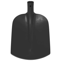 Tête de pelle Noir 34,5 x 24 cm Acier enduit de poudre 514582514582