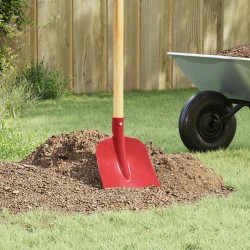 Tête de pelle 4 pcs Rouge 32 x 24,5 cm Acier enduit de poudre 514583514583