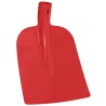 Tête de pelle 4 pcs Rouge 32 x 24,5 cm Acier enduit de poudre 514583514583