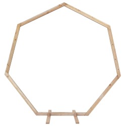 Arche de mariage Marron Clair 221 x 92 x 216 cm 514585514585