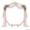 Arche de mariage Marron Clair 221 x 92 x 216 cm 514585514585