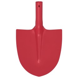 Tête de pelle Rouge 39,5 x 27,5 cm Acier enduit de poudre 514586514586