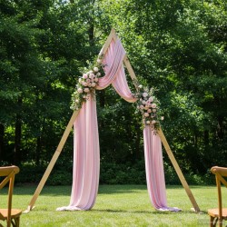 Arche de mariage Marron Clair 202 x 95 x 254 cm 514587514587