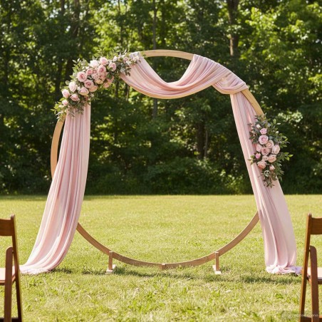 Arche de mariage Marron Clair 224 x 80 x 220 cm 514588514588
