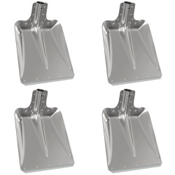Tête de pelle 4 pcs Argent 43 x 32,5 cm Aluminium 514590514590