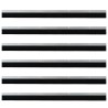 Brosses d'étanchéité pour porte à visser 6 pcs Argent 100 cm 514595514595