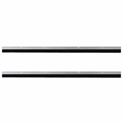 Brosses d'étanchéité pour porte à visser 2 pcs Argent 100 cm 514602514602