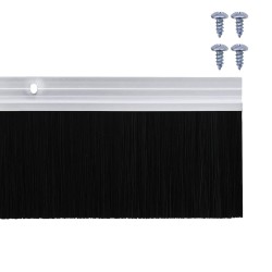Brosses d'étanchéité pour porte à visser 6 pcs Argent 100 cm 514609514609