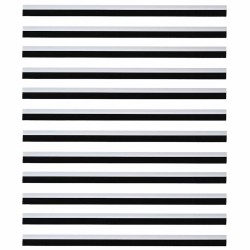 Brosses de porte adhésives 12 pcs Blanc 100 cm 514615514615