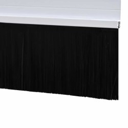 Brosses de porte adhésives 12 pcs Blanc 100 cm 514615514615