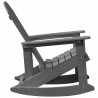 Chaises Berçantes Adirondack 2 pcs Gris clair HDPE 514737514737