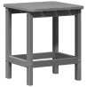 Ensemble de salon de jardin 3 pcs Gris clair HDPE 514793514793