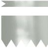 Bordure de Pelouse 50 pcs Argent 100 x 0.05 x 20 cm 514891514891