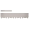 Bordure de Pelouse 50 pcs Marron 100 x 0.05 x 20 cm 514892514892