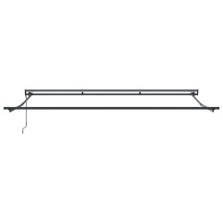 Cadre d'auvent Jaune et Gris 400 × 300 cm 515047515047
