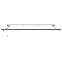 Cadre d'auvent Jaune et Gris 400 × 300 cm 515050515050