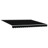 Auvent rétractable manuel Noir 400 × 300 cm 515059515059