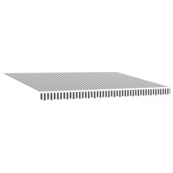 Cadre d'auvent Anthracite et blanc 450 × 300 cm 515063515063