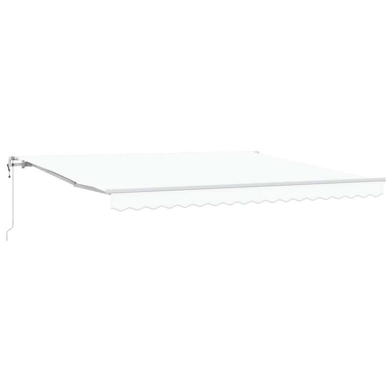 Auvent rétractable électrique Blanc 400 × 300 cm 515071515071