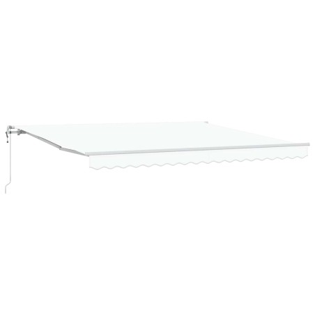 Auvent rétractable électrique Blanc 400 × 300 cm 515071515071