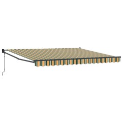Auvent Rétractable Multicolore 400 × 300 cm 515074515074