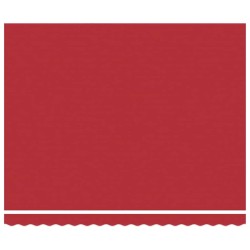 Auvent Rétractable Rouge 400 × 300 cm Polyester et Aluminium 515098515098