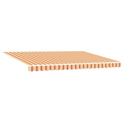 Auvent rétractable électrique Jaune et Orange 450 × 300 cm 515099515099