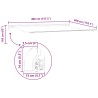 Auvent rétractable électrique Rouge 400 × 300 cm 515106515106