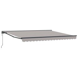 Cadre d'auvent Gris clair 400 × 300 cm 515108515108
