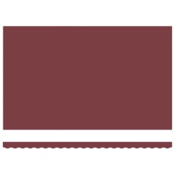 Cadre d'auvent Bordeaux 500 × 300 cm 515115515115