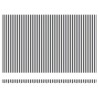 Cadre d'auvent Anthracite et blanc 500 × 300 cm 515117515117