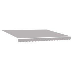 Cadre d'auvent Gris clair 400 × 300 cm 515123515123