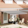 Auvent rétractable électrique Gris clair 400 × 300 cm 515124515124