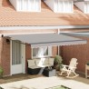Auvent Rétractable Gris clair 400 × 300 cm 515125515125