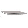 Auvent Rétractable Gris clair 400 × 300 cm 515125515125