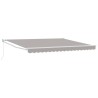 Auvent Rétractable Gris clair 400 × 300 cm 515140515140