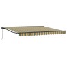 Cadre d'auvent Vert et jaune 400 × 300 cm 515150515150