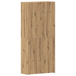 Cabinet à chaussures avec étagère Marron 80 x 35.5 x 180 cm 515156515156